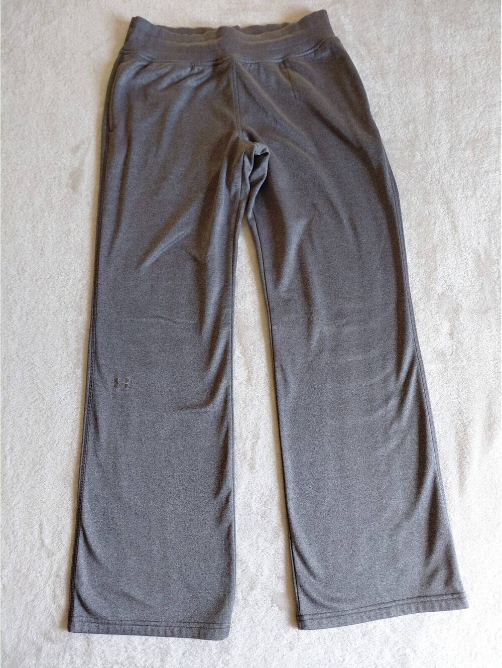 Under Armour Semi Fitted Storm Sweatpants Womens Medium Gray Workout